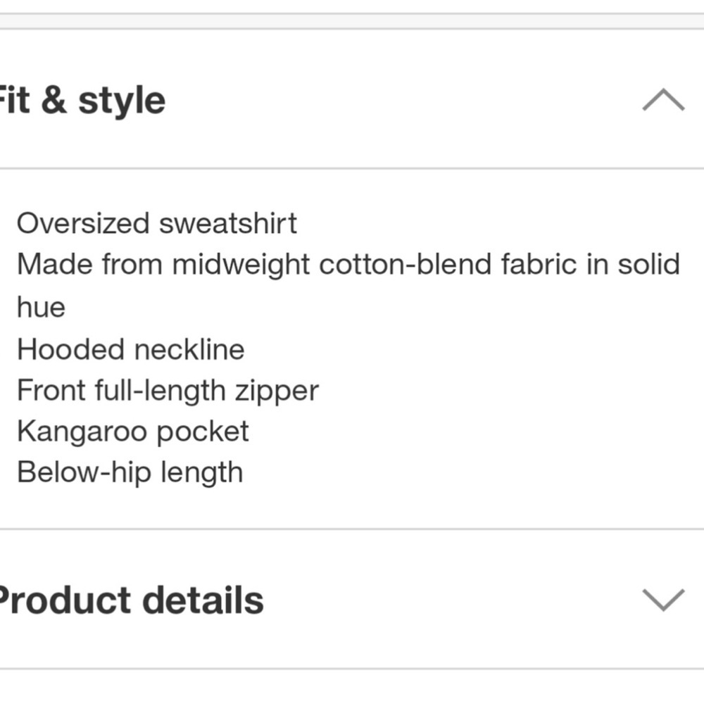33. Wild Fable Target Zip-up Hoodie - Picture 12 of 13